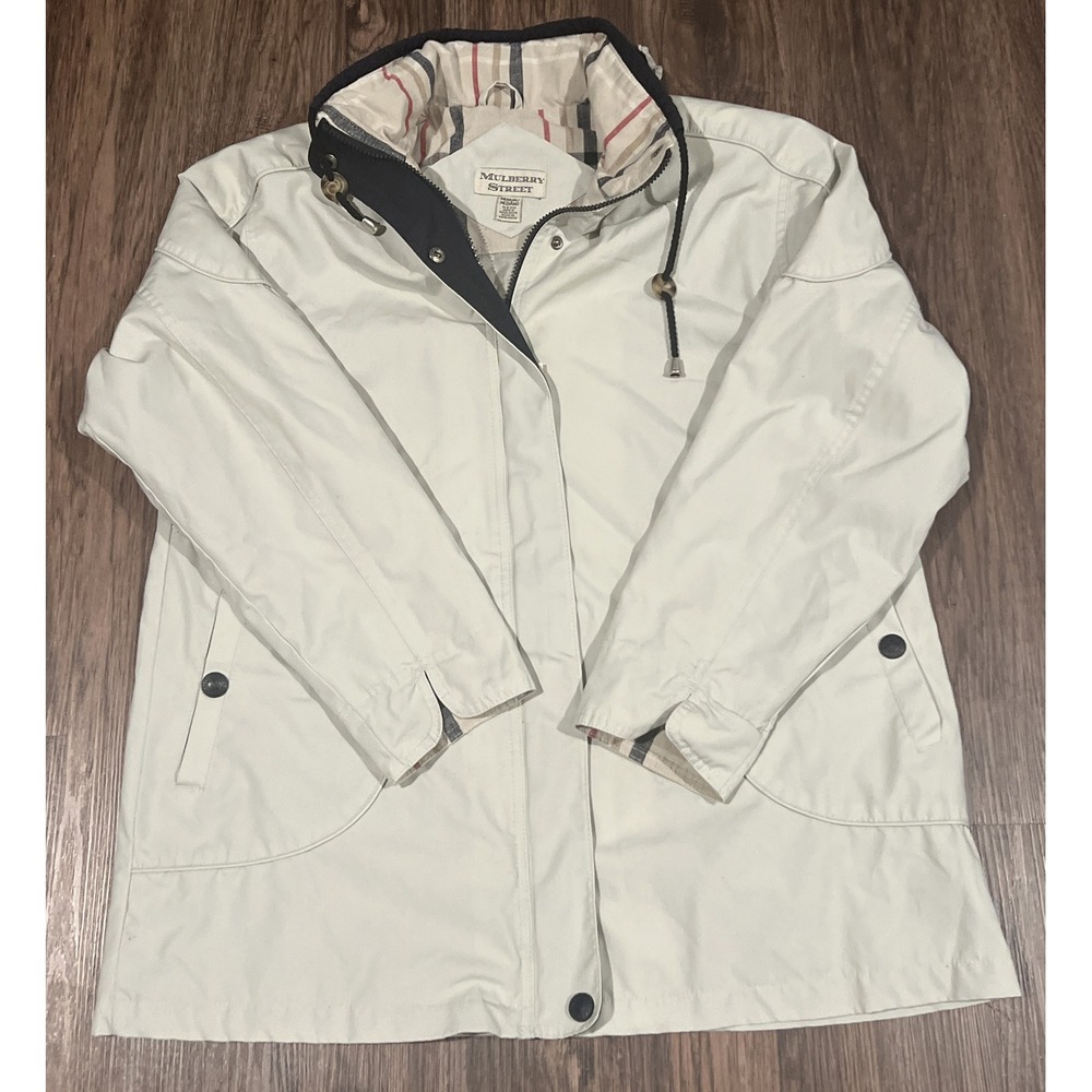 VTG mens Size Medium Mulberry Street Nautical Sailing Boat Jacket